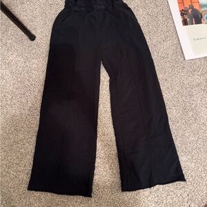 Black Wide-Leg Pants